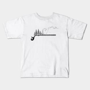 Forest Fire Kids T-Shirt